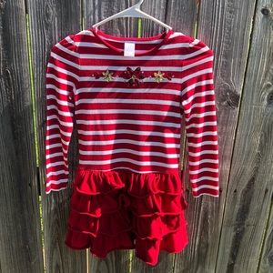 Gymboree Red & White Striped Dress